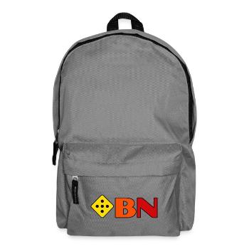 BN Cube Logo Yellow-Orange Red - Backpack - elephant grey - Front