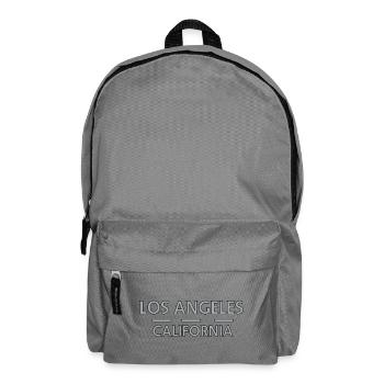 Los Angeles California Linien - Rucksack - Mittelgrau - Vorne
