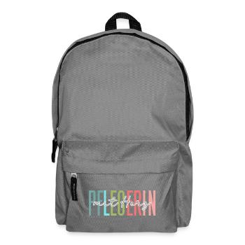 Aidant au design du cœur - Sac à dos - gris éléphant - Devant