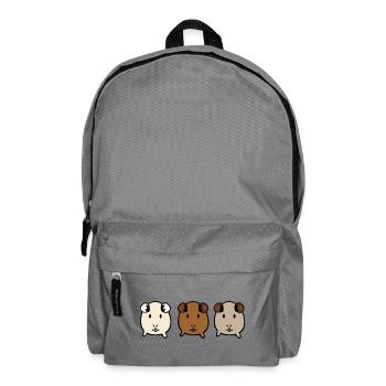 guinea pig - Backpack - elephant grey - Front