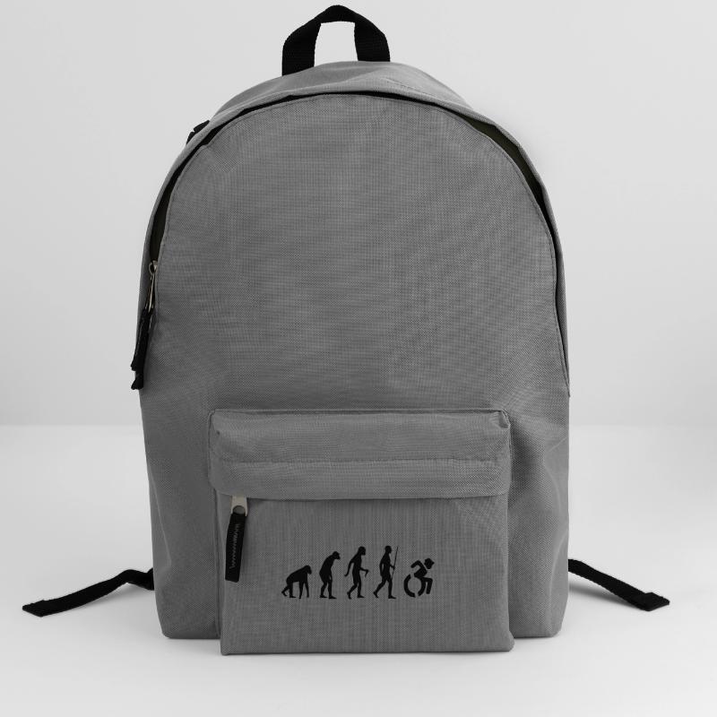 Evolution Rollstuhl. Die Rollstuhl-Evolution * Rucksack