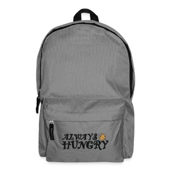 Always hungry with cookie - Backpack - elephant grey - Front