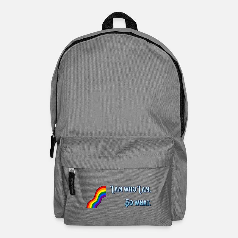 I am - Backpack - elephant grey