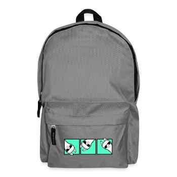 Lama Cool Looking Sunglasses Trio Friends Team - Backpack - elephant grey - Front