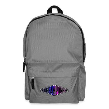 Dreampunk Neon Diamond - Backpack - elephant grey - Front