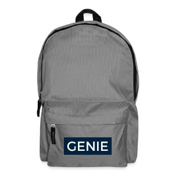 Génie - Design pour tous les génies ! - Sac à dos - gris éléphant - Devant