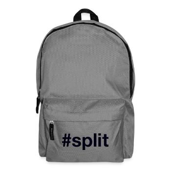 Split Hrvatska Croatia Kroatien Hashtag - Backpack - elephant grey - Front