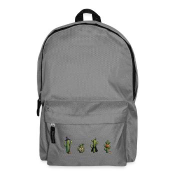 Kaktus - Rucksack - Mittelgrau - Vorne