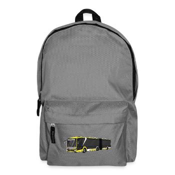 Bus - Rucksack - Mittelgrau - Vorne