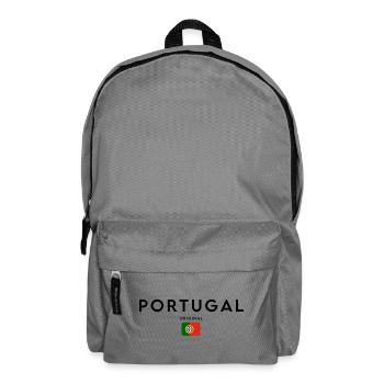 Flagge Portugals - Rucksack - Mittelgrau - Vorne