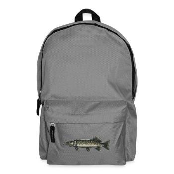 Brochet - Sac à dos - gris éléphant - Devant