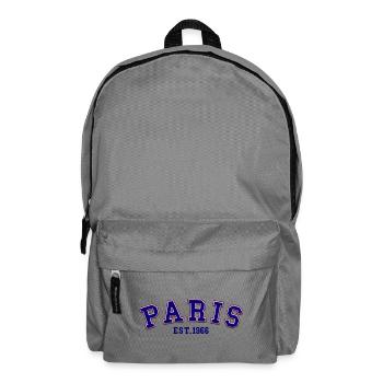 Paris gegründet 1966 - Rucksack - Mittelgrau - Vorne