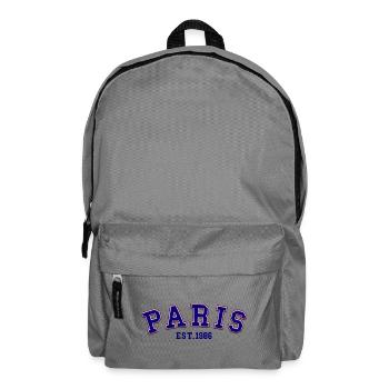 Paris gegründet 1986 - Rucksack - Mittelgrau - Vorne