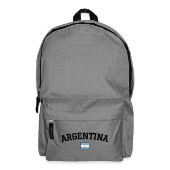Drapeau argentin Noir - Sac à dos - gris éléphant - Devant