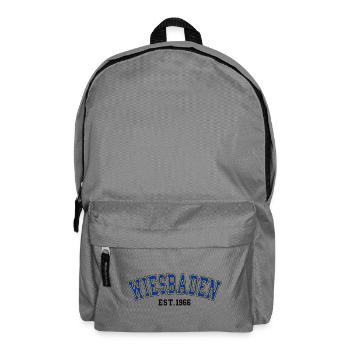 Wiesbaden Est. 1966 - Backpack - elephant grey - Front