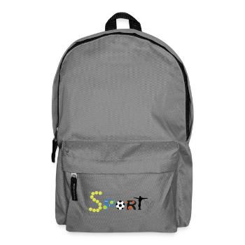 SPORTY - Sports Typography Design - Rucksack - Mittelgrau - Vorne
