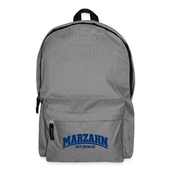 Marzahn - Ost-Berlin - Bezirk - Deutschland - Rucksack - Mittelgrau - Vorne