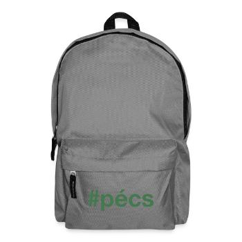 PECS Hungary Ungarn Hashtag - Rucksack - Mittelgrau - Vorne