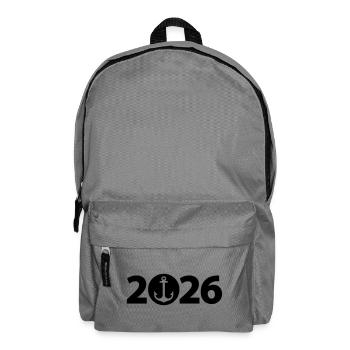Boating 2026, Cruising 2026, Captain 2026 - Backpack - elephant grey - Front