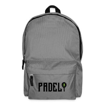 Padel - Sac à dos - gris éléphant - Devant