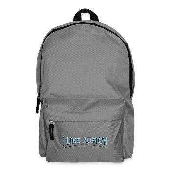 I like Zurich | Zurich-Design - Backpack - elephant grey - Front