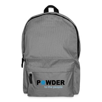 snow - Backpack - elephant grey - Front