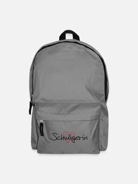 Schwägerin Herz Geschenk Junggesellenabschied - Rucksack - Mittelgrau