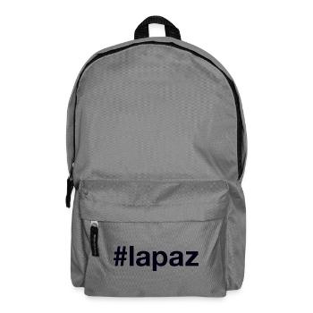 LA PAZ Hashtag Bolivia Bolivien - Backpack - elephant grey - Front