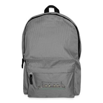 Titanic Ship - Backpack - elephant grey - Front