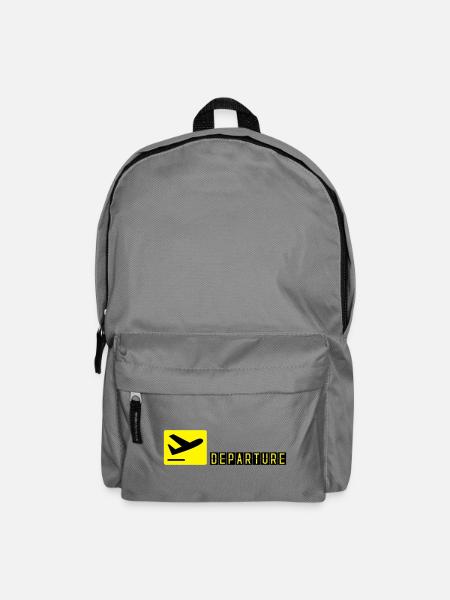 Avion qui décolle - Sac à dos - gris éléphant