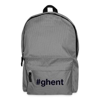 Gand Hashtag Gand Belgique - Sac à dos - gris éléphant - Devant