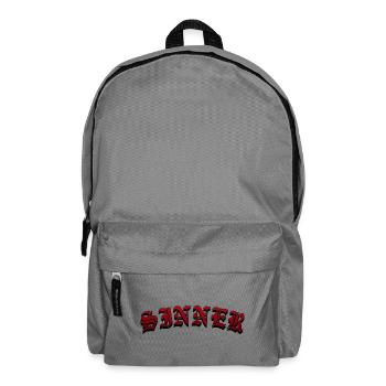 Sinner - Backpack - elephant grey - Front