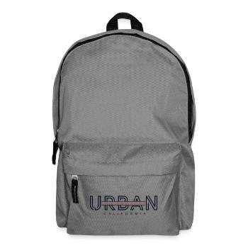 Stadt, Kalifornien - Rucksack - Mittelgrau - Vorne