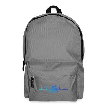 Conception de vélo de route pleine de caractère - Sac à dos - gris éléphant - Devant