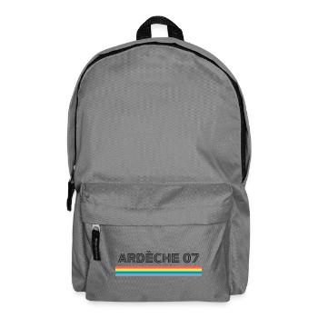 Ardeche 07 T-Shirt Cadeau Humour - Sac à dos - gris éléphant - Devant