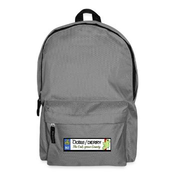 Derry Oak Leaf County Heritage Banner - Rucksack - Mittelgrau - Vorne