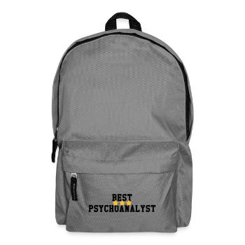 Psychoanalysis Psychoanalytiker Psychanalyse - Backpack - elephant grey - Front