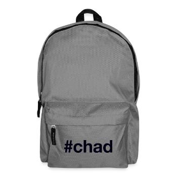 CHAD Hashtag Tschad - Backpack - elephant grey - Front