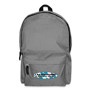 LASTERFAHREI - Do Reggae Mi Ned Auf! BAYERN Oval - Rucksack - Mittelgrau - Vorne