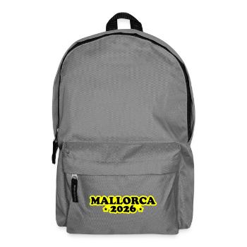 Mallorca 2026 - Rucksack - Mittelgrau - Vorne