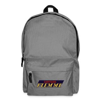 Capitaine flemme - Sac à dos - gris éléphant - Devant