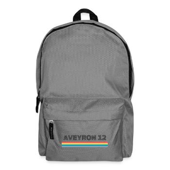 Aveyron 12 T-Shirt Cadeau Humour - Sac à dos - gris éléphant - Devant