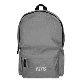 Best Of 1976 Funny Gift T-Shirt - Backpack - elephant grey - Front