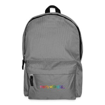 étrange. Rainbow - Sac à dos - gris éléphant - Devant