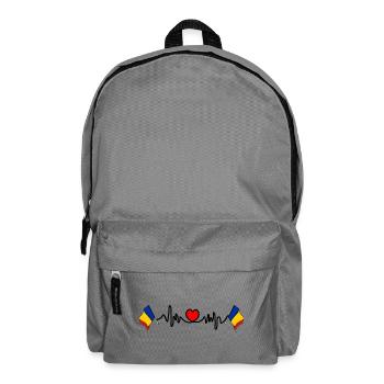 Heart rate cardio for Romania - Backpack - elephant grey - Front