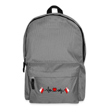 Heart rate cardio for the province of Utrecht - Backpack - elephant grey - Front