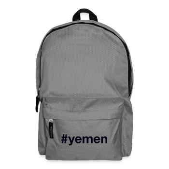 YEMEN Hashtag - Backpack - elephant grey - Front