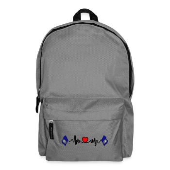 Herzfrequenz-Cardio für New Hampshire - Rucksack - Mittelgrau - Vorne