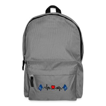 Dalécarlie, Suède – L’amour du paysage - Sac à dos - gris éléphant - Devant