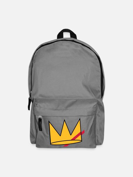 Flowers patch - Rucksack - Mittelgrau